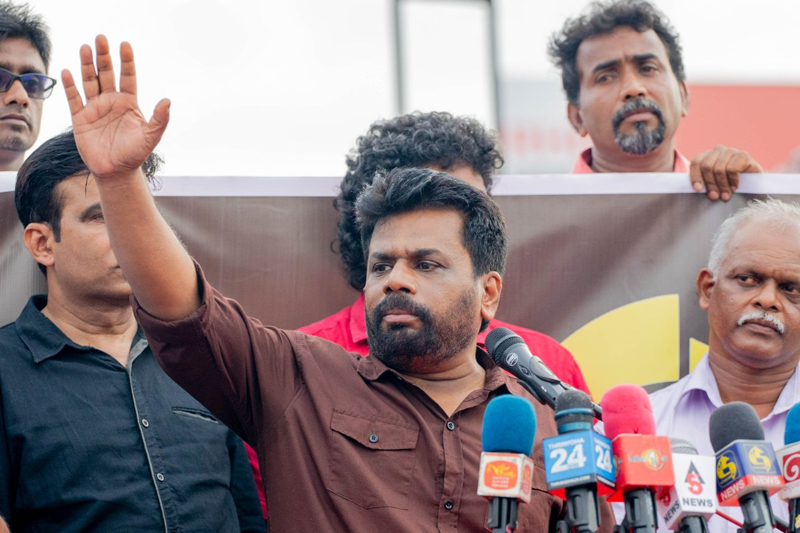 ගෝඨාභය-රනිල් අපි ලෑස්තියි අපිට දෙන්න ආණ්ඩුව - අනුර (VIDEO)