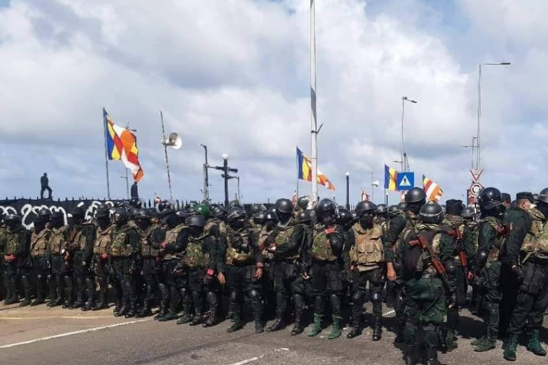 අරගලයේ නිරත 21ක් අත්අඩංගුවට ! (VIDEO)