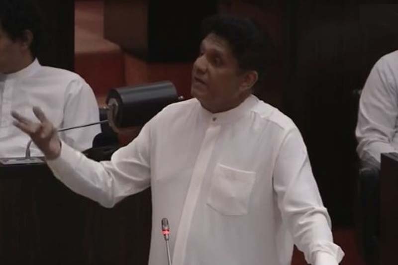 පාර්ලිමේන්තුවට එක නීතියක්, ජනතාවට තව නීතියක් ද? - සජිත් (VIDEO)