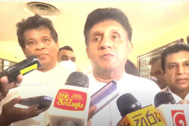 ජනපතිගේ කතාව ගැන සජිත්ගෙන් යහපත් ප්‍රතිචාරයක් (VIDEO)