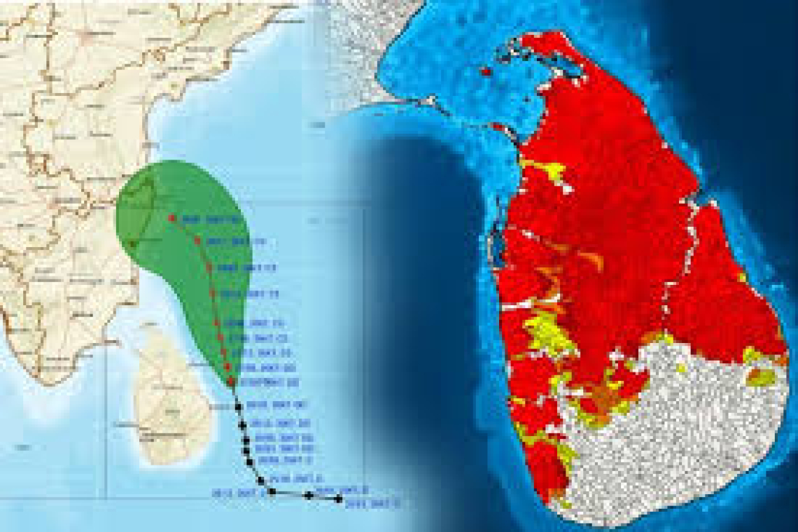 තද සුළං සහ රළු මුහුද... කාලගුණයෙන් රතු නිවේදනයක්