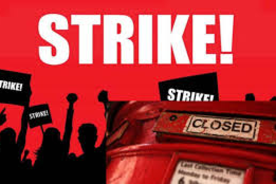  තැපෑලත් වැඩ වර්ජනයක 