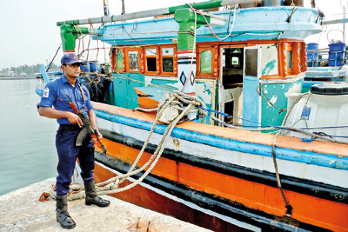 මහ මුහුදේ වැටලීම්වලින් කෝටි 2800ක කුඩු අල්ලයි 