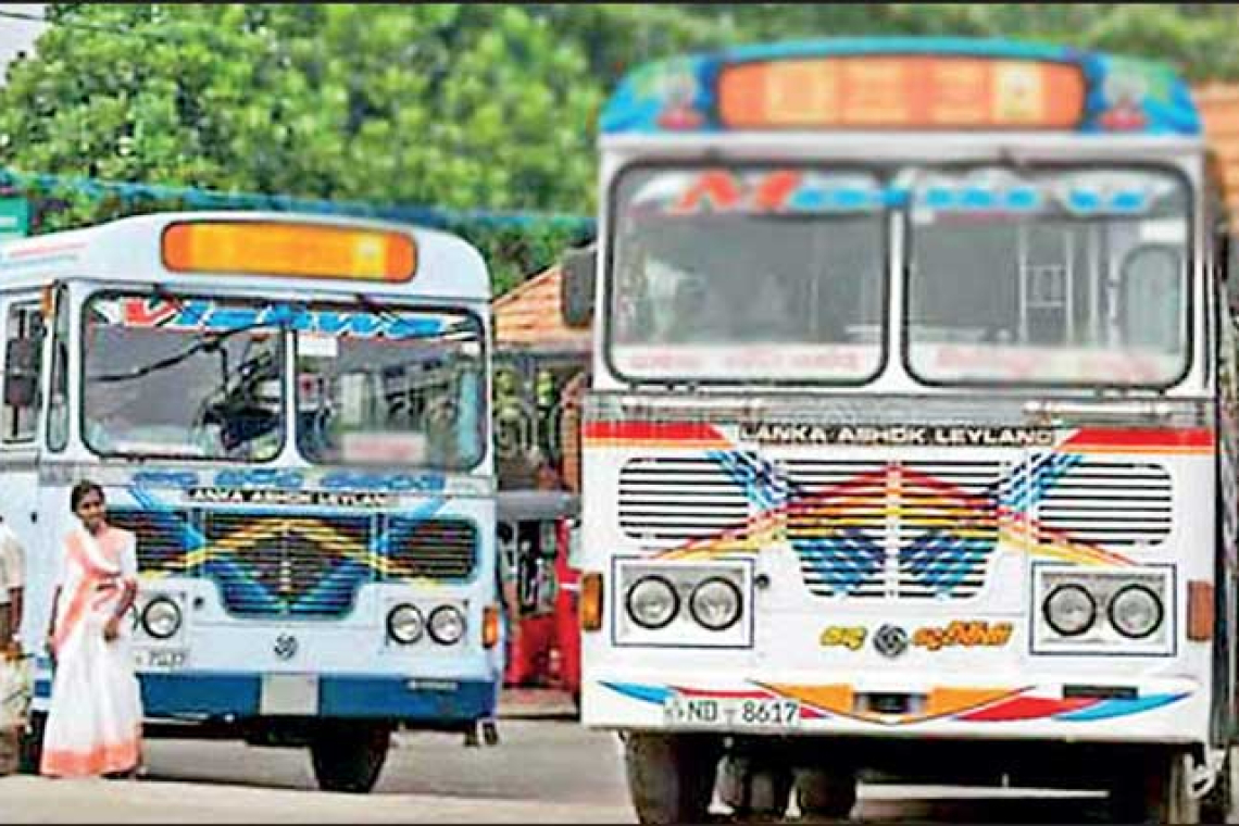 බස් ගාස්තු සංශෝධනය මසකට කල්යයි