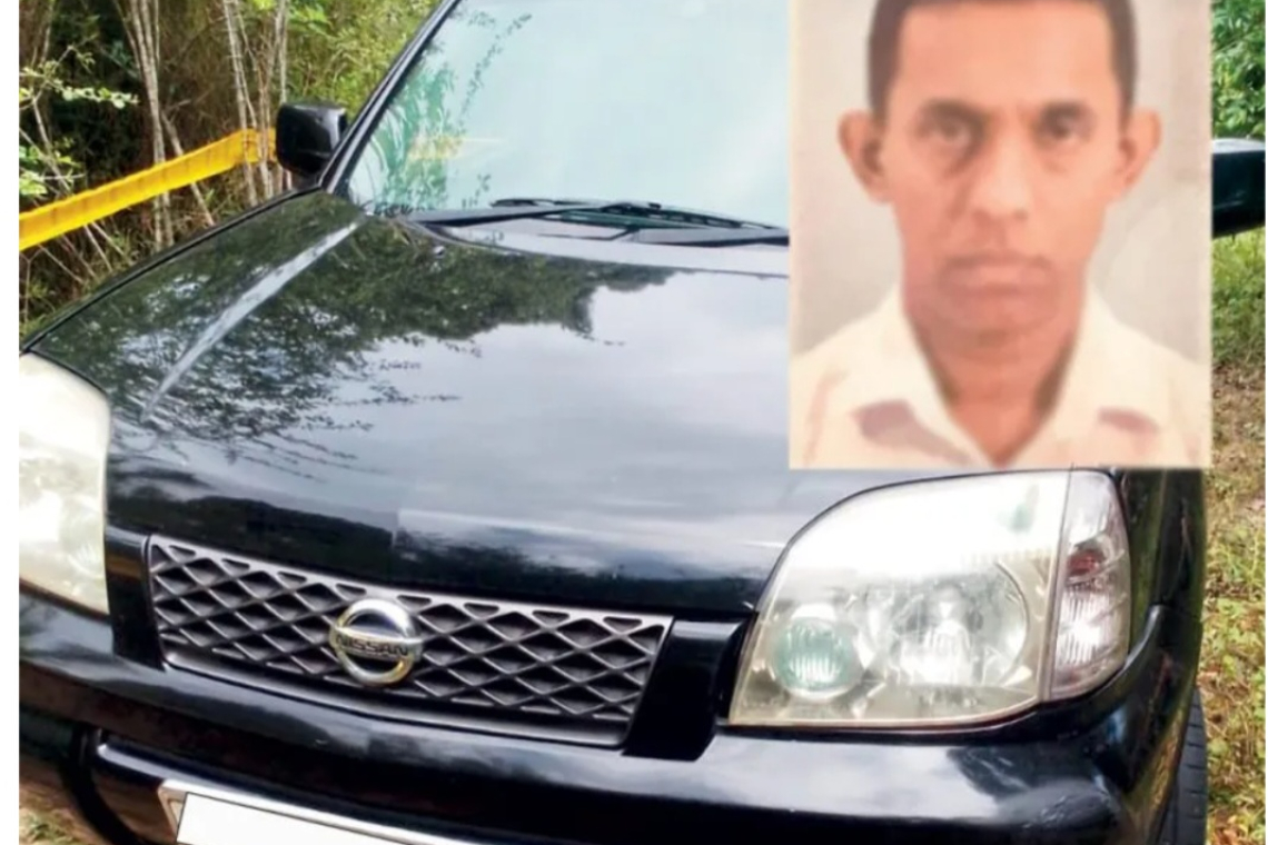 කුරුණෑගල මිල්ලව කෝටිපතියාගේ සිරුර ජීප් රියට දාලා පුච්චලා