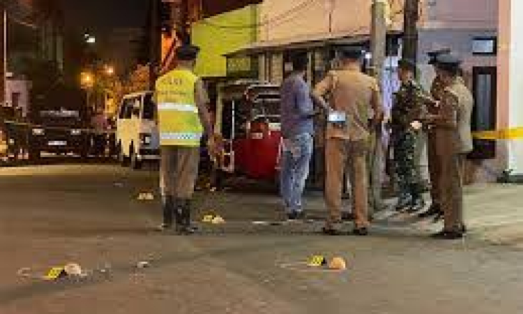 බොරැල්ලේ වෙඩි තැබීමෙන් දෙකක් මරුට තුනක් බරපතලයි