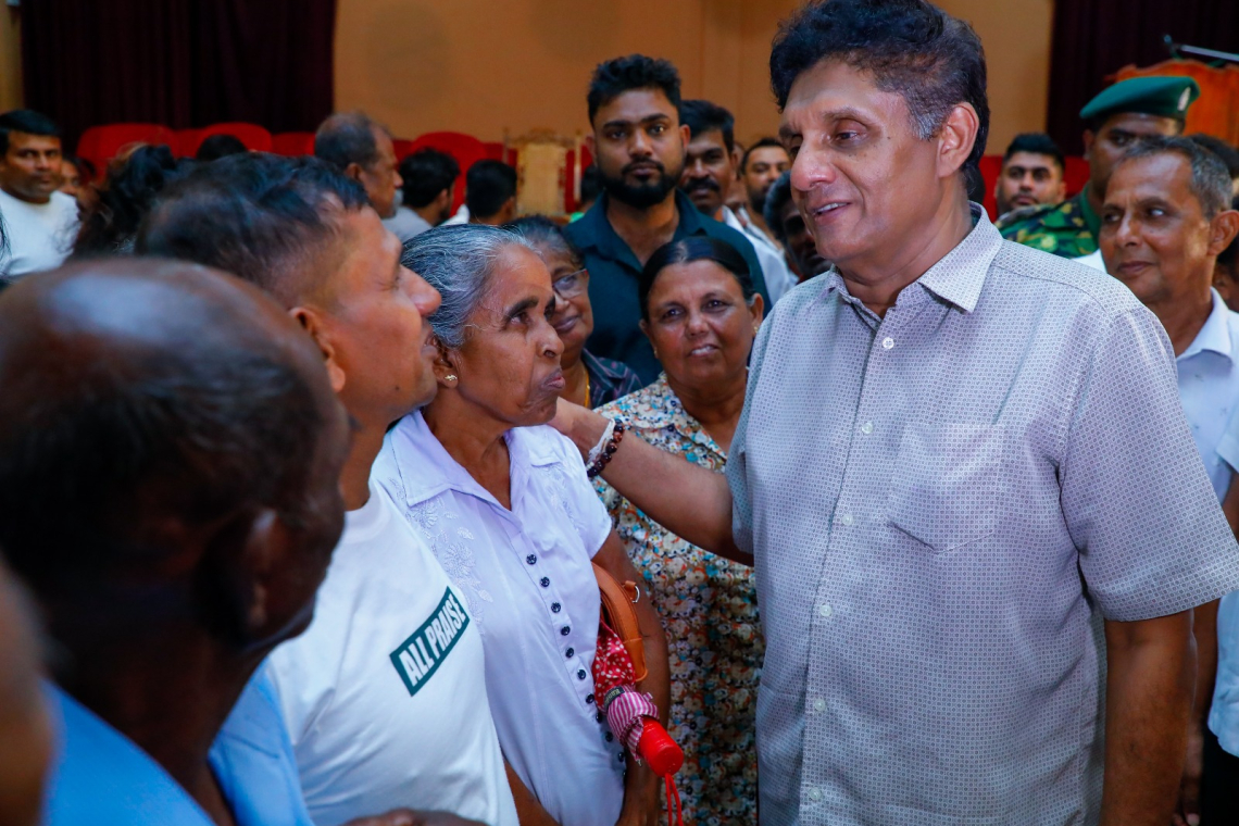 සෙවනගලත් පැල්වත්තත් ප්‍රශ්න රැසක. රජයට අඹමල් රේනුවක හැගීමක් නෑ - විපක්ෂ නායක සජිත් ප්‍රේමදාස