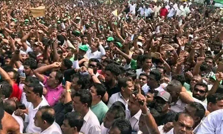 රනිල් වෙනුවෙන් කොළඹට ජන ගඟක්