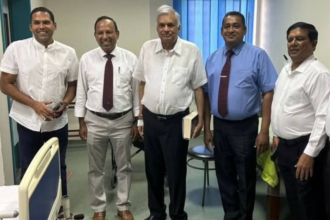 රනිල් රෝහලෙන් ගෙදර යයි…ඉක්මන් හෘද සැත්කමක් කල යුතු බවට වෛද්‍යවරුන් නිර්දේශ කරයි