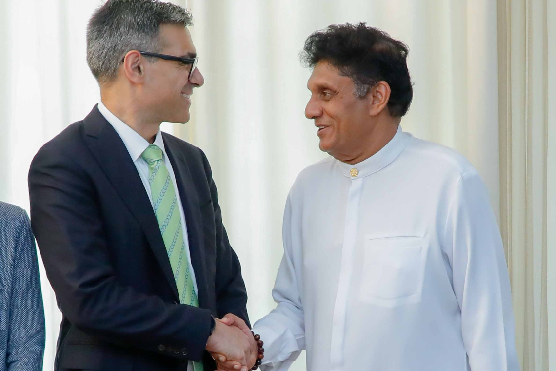 SVAT අහිමි කරන්න එපා. එය රටේ අපනයන අභිමුඛ කර්මාන්තකරුවන්ට හානිදායක තත්ත්වයක් ඇති කරනවා  - විපක්ෂ නායක සජිත් ප්‍රේමදාස මහතා IMF නියෝජිතයන් හමුවේ පවසයි