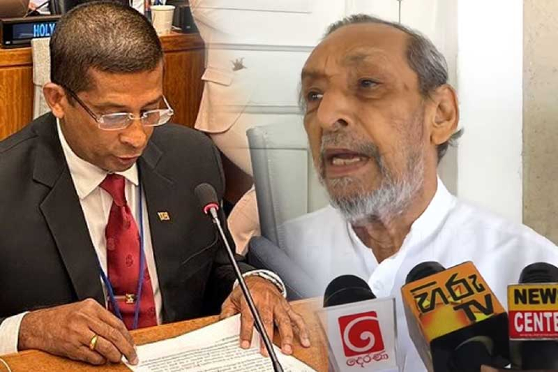 සුරේෂ් සලේ: 'ආණ්ඩුව ගහන්නේ වැරදි ඉලක්කයකට' - වාසුදේව