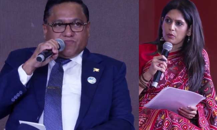 බේරාගත් ඉරාන නැවියන් ගැන ශ්‍රී ලංකාවේ ස්ථාවරය ඇමති විජිත ඉන්දියාවේදී කියයි