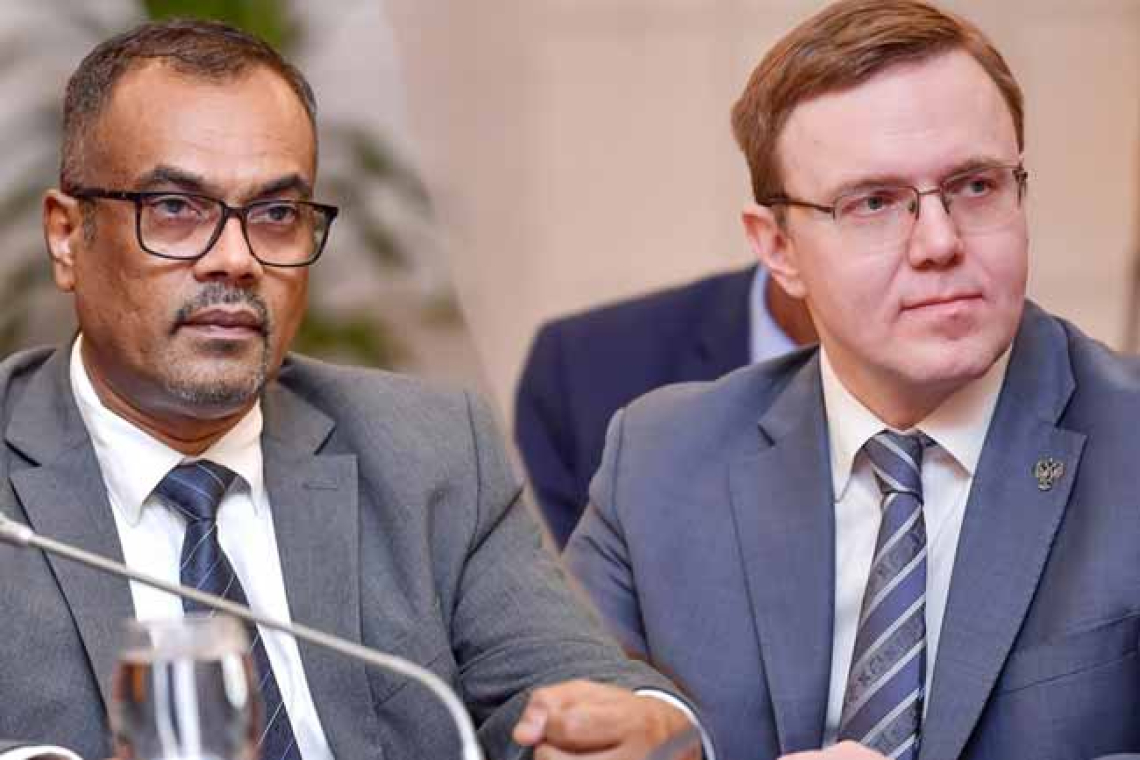 රුසියානු බලශක්ති නියෝජ්‍ය අමාත්‍ය සහ‌ අනිල් ජයන්ත අතර හමුවක් 